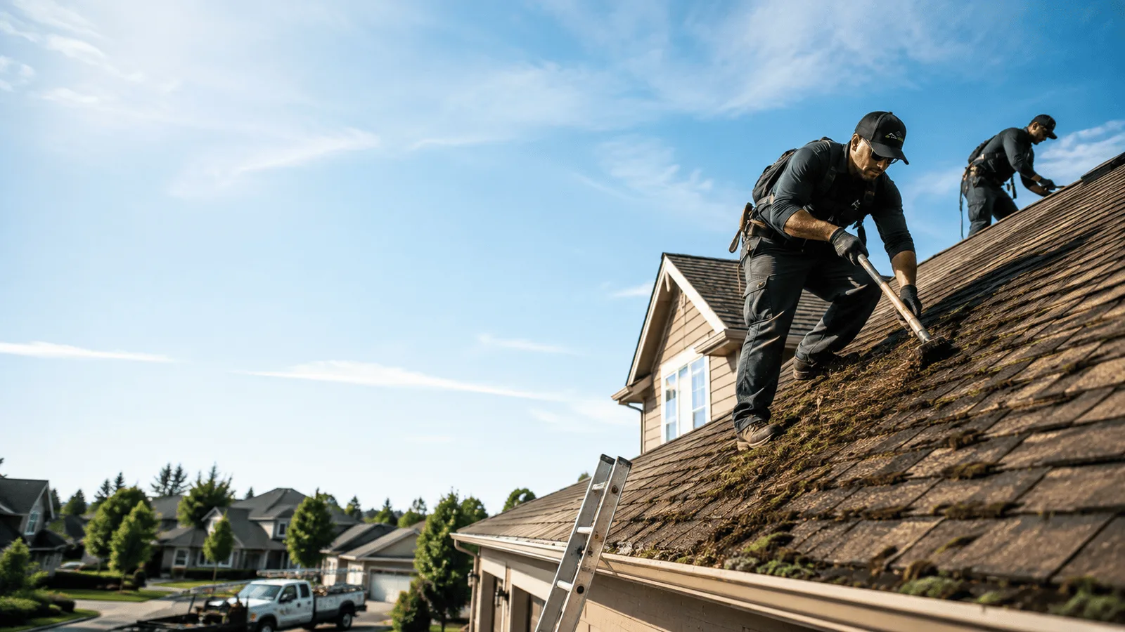 Roof Moss Removal in Trappe, MD near me